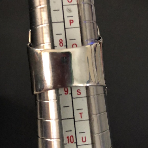 JAY KING DTR Green Turquoise Sterling Silver Cabochon Rings 6-1/2 or 8-3/4 or 10 - Picture 13 of 15